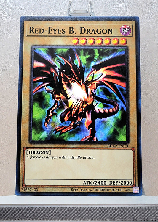 Yugioh! 1x Red-Eyes Black Dragon (LDK2/SGX3 - Common) 1st/Unli Edition