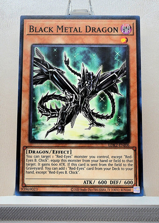 Yugioh! 1x Black Metal Dragon (LDK2/SGX3 - Common) 1st/Unli Edition