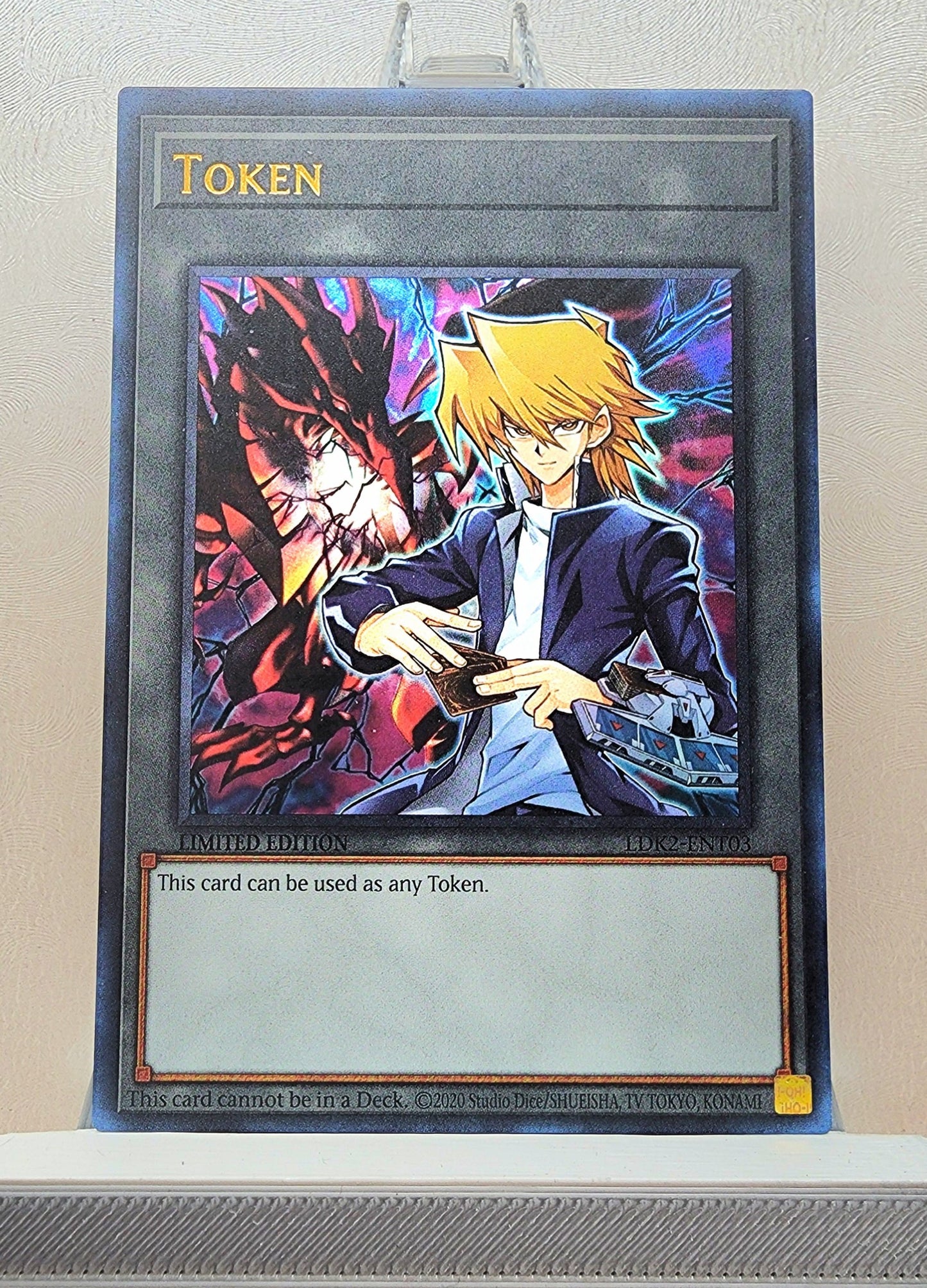 Yugioh! 1x Joey Token (LDK2 - Ultra Rare) Limited Edition