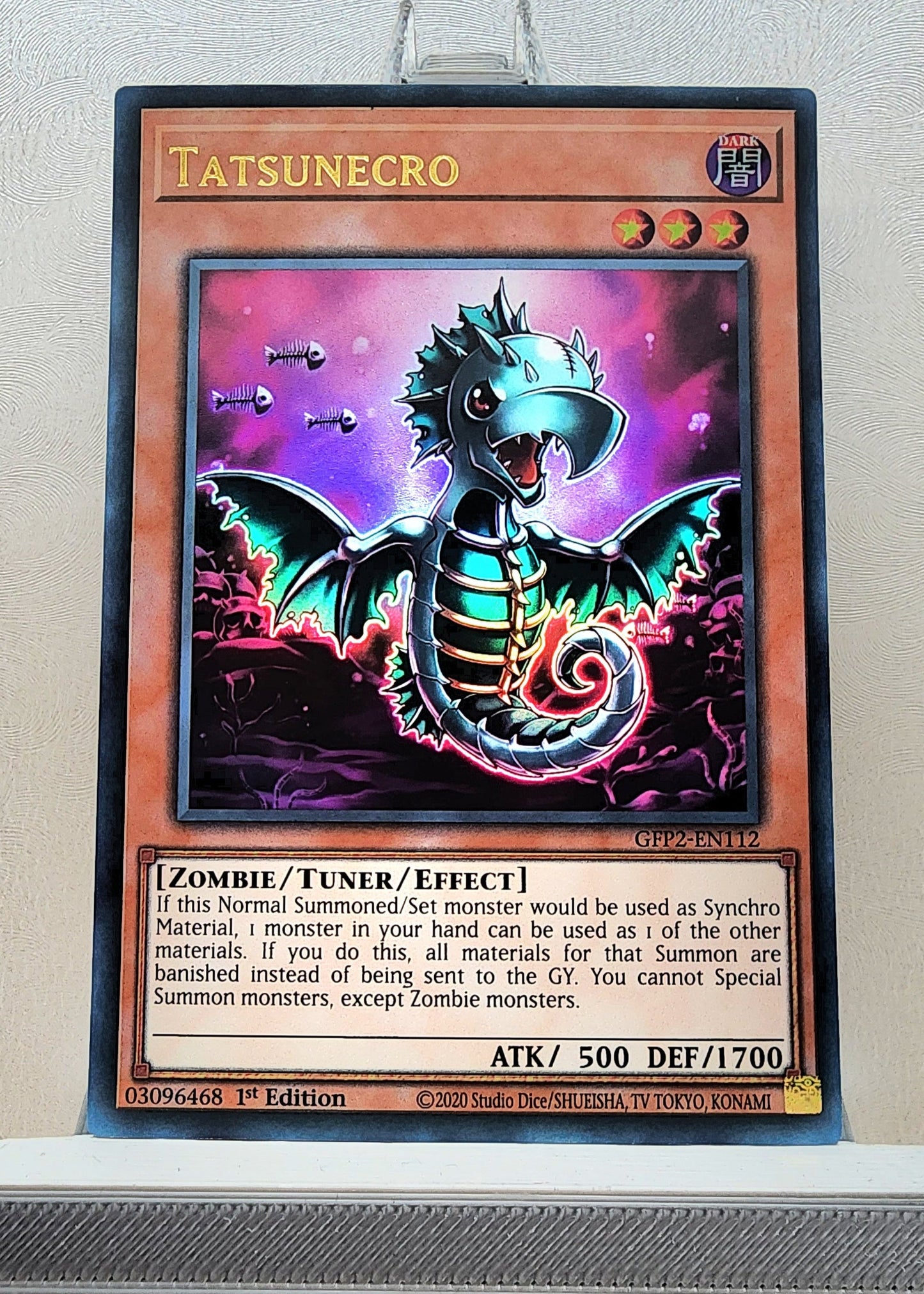 Yugioh! 1x Tatsunecro (GFP2 - Ultra Rare) 1st Edition