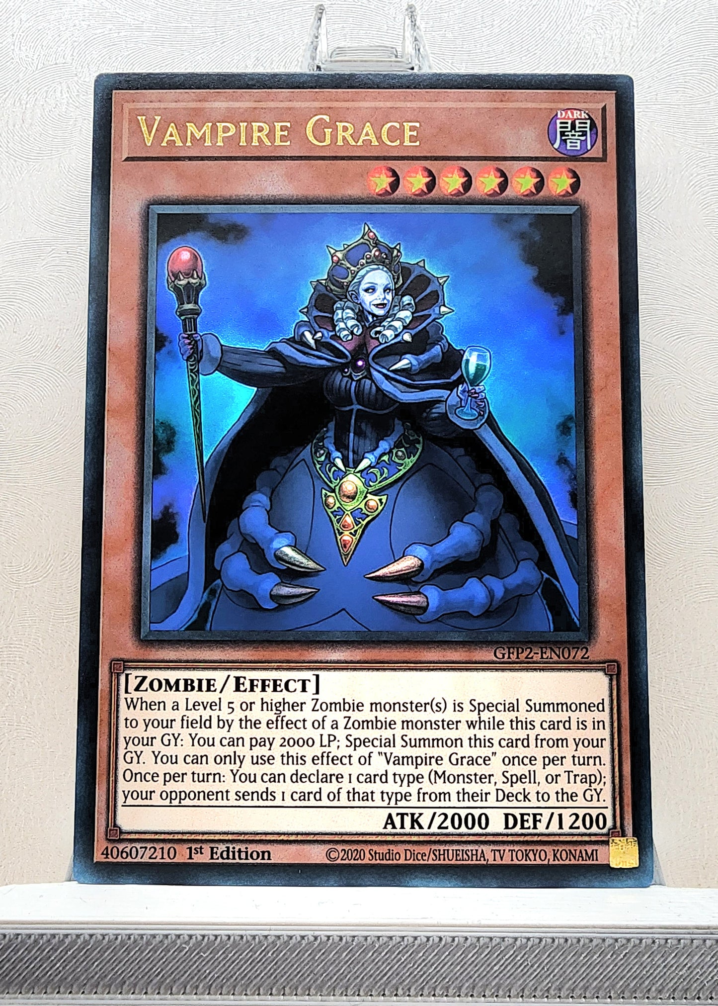 Yugioh! 1x Vampire Grace (GFP2 - Ultra Rare) 1st Edition