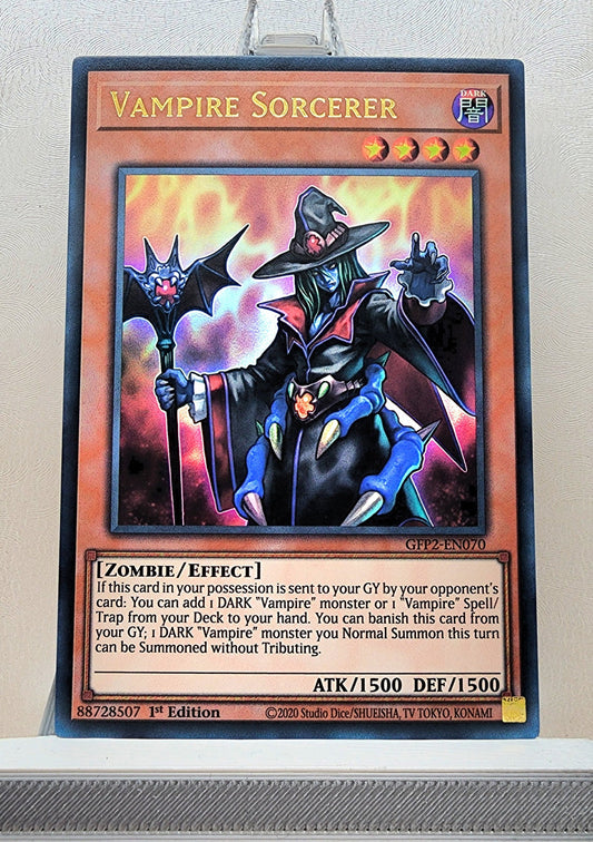 Yugioh! 1x Vampire Sorcerer (GFP2 - Ultra Rare) 1st Edition