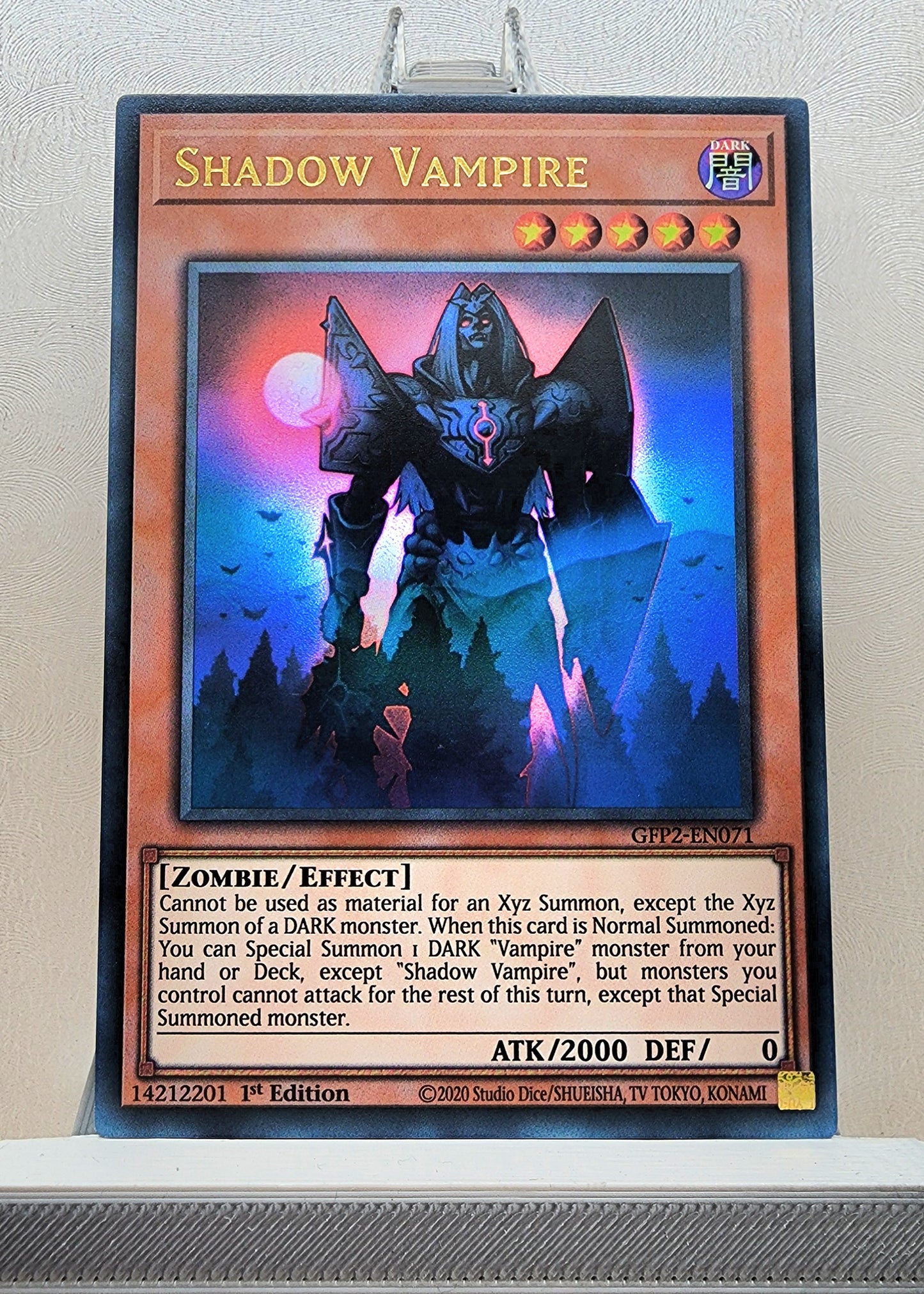 Yugioh! 1x Shadow Vampire (GFP2 - Ultra Rare) 1st Edition