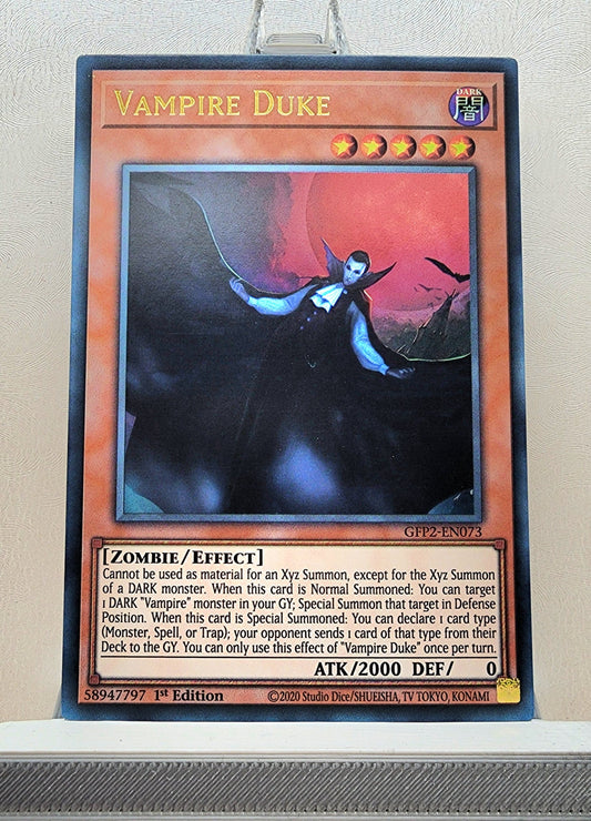 Yugioh! 1x Vampire Duke (GFP2 - Ultra Rare) 1st Edition