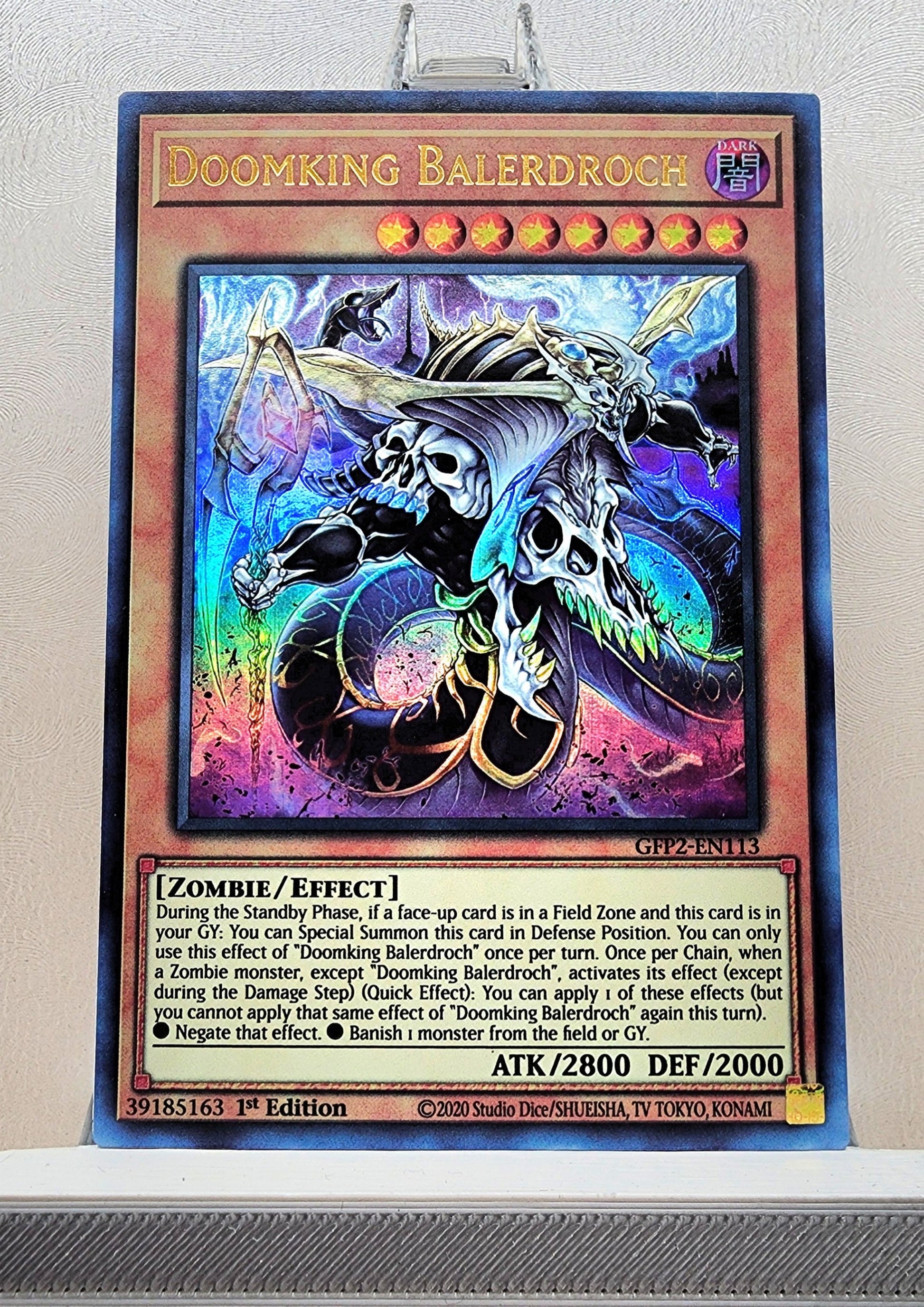 Yugioh! 1x Doomking Balerdroch (GFP2