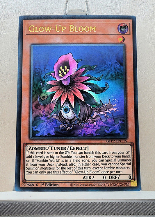 Yugioh! 1x Glow Up Bloom (GFP2 - Ultra Rare) 1st Edition