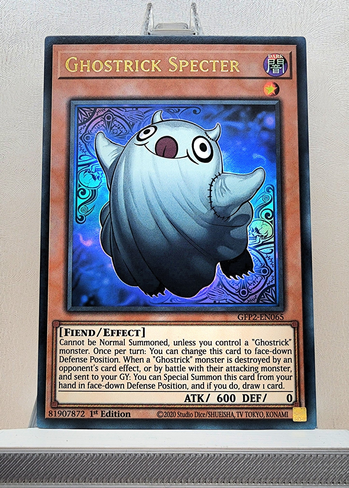 Yugioh! 1x Ghostrick Specter (GFP2 - Ultra Rare) 1st Edition