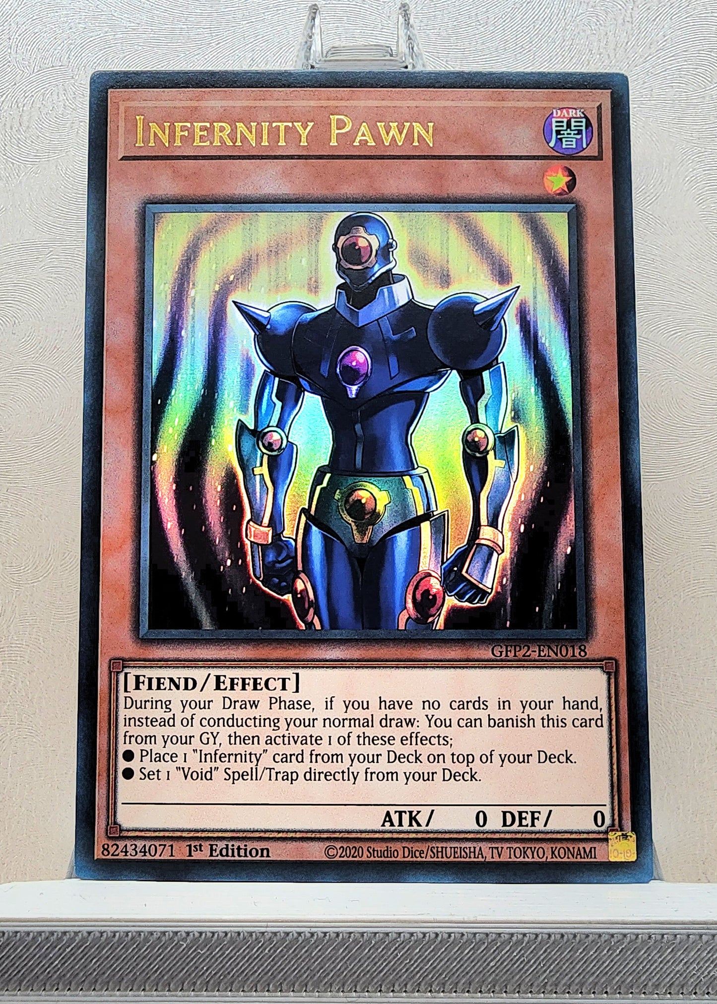 Yugioh! 1x Infernity Pawn (GFP2 - Ultra Rare) 1st Edition