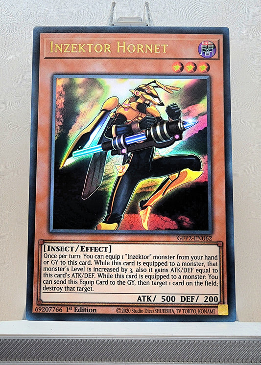 Yugioh! 1x Inzektor Hornet (GFP2 - Ultra Rare) 1st Edition