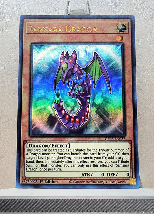 Yugioh! 1x Samsara Dragon (GFP2 - Ultra Rare) 1st Edition