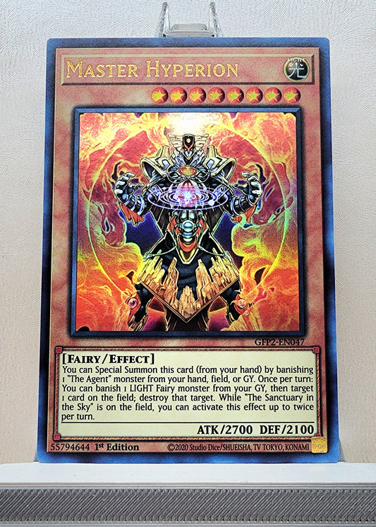 Yugioh! 1x Master Hyperion (GFP2 - Ultra Rare) 1st Edition