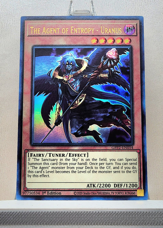 Yugioh! 1x The Agent of Entropy - Uranus (GFP2 - Ultra Rare) Limited Edition