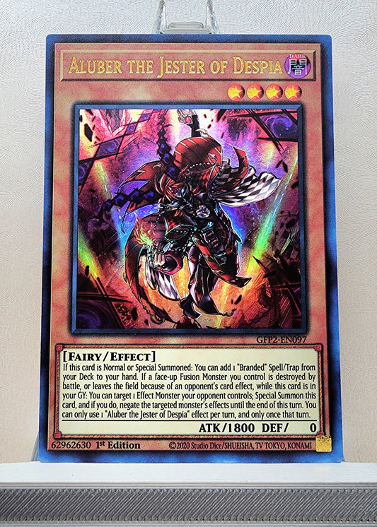 Yugioh! 1x Aluber the Jester of Despia (GFP2 - Ultra Rare) 1st Edition