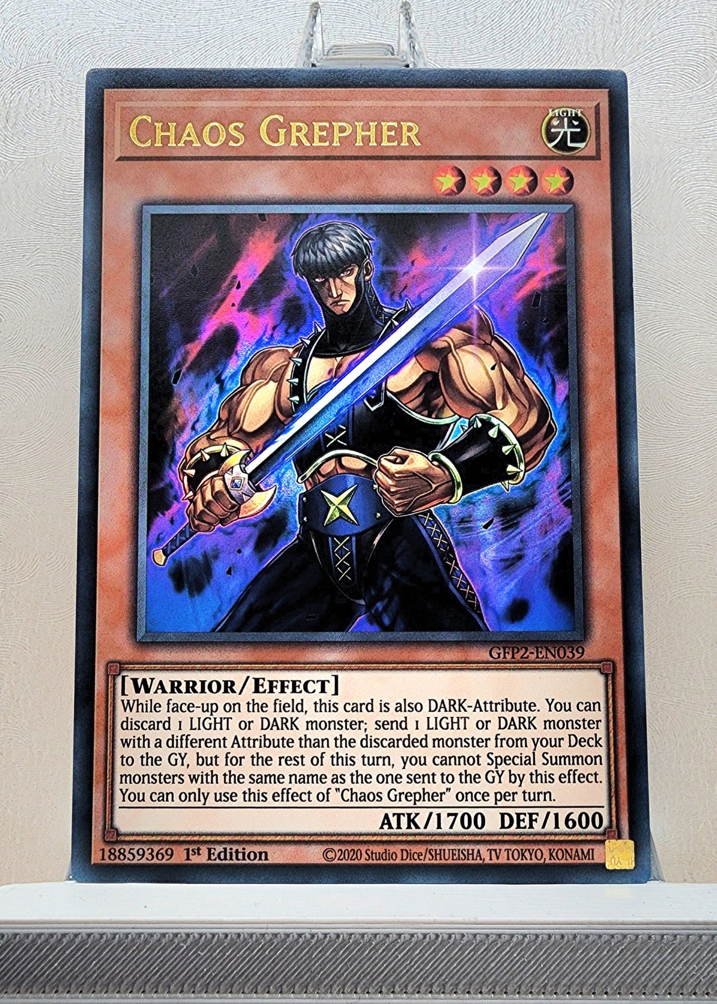 Yugioh! 1x Chaos Grepher (GFP2 - Ultra Rare) 1st Edition