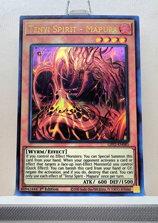 Yugioh! 1x Tenyi Spirit - Mapura (GFP2 - Ultra Rare) 1st Edition