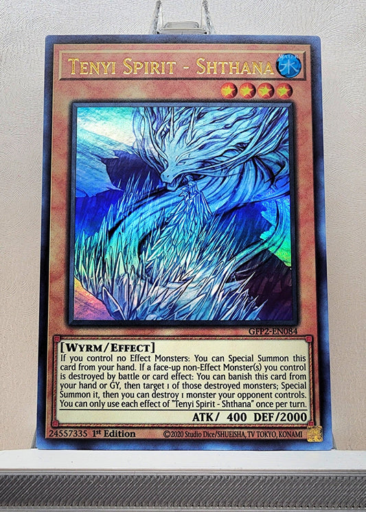 Yugioh! 1x Tenyi Spirit - Shthana (GFP2 - Ultra Rare) 1st Edition