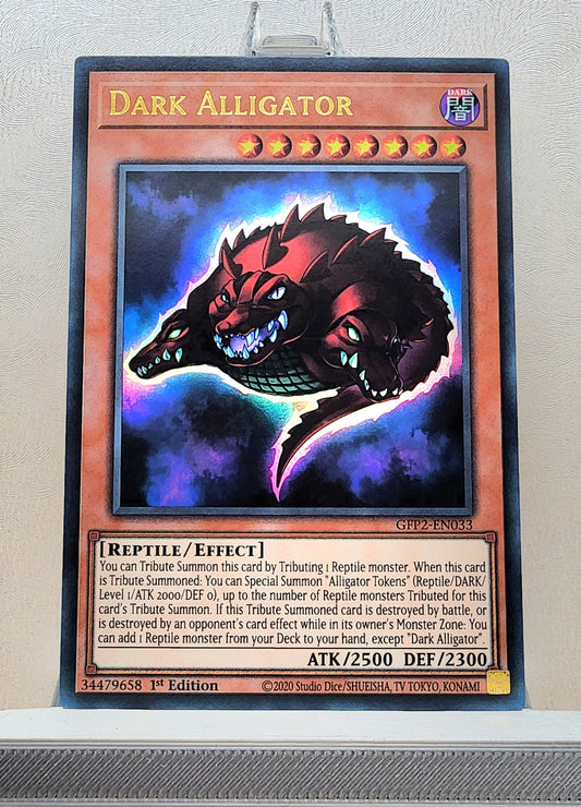 Yugioh! 1x Dark Alligator (GFP2 - Ultra Rare) 1st Edition