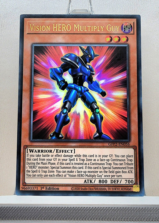 Yugioh! 1x Vision Hero Multiply Guy (GFP2 - Ultra Rare) 1st Edition