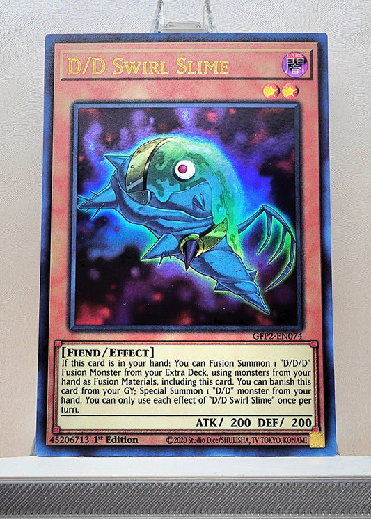 Yugioh! 1x D/D Swirl Slime (GFP2 - Ultra Rare) 1st Edition