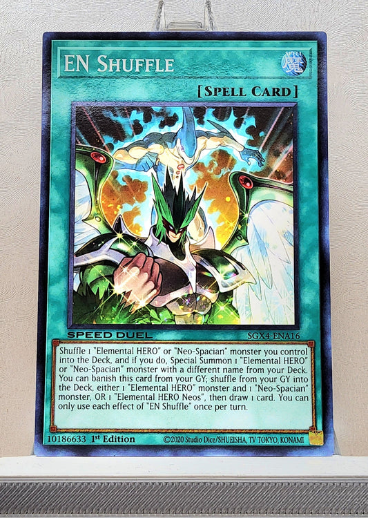 Yugioh! 1x EN Shuffle (SGX4 - Common) 1st Edition