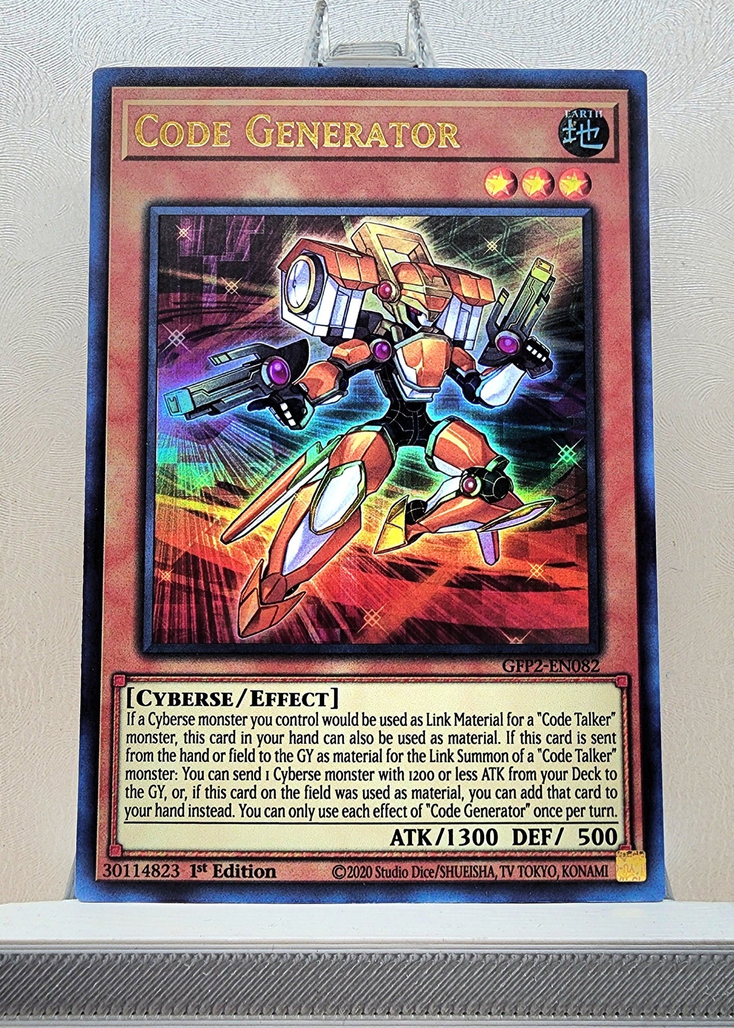 Yugioh! 1x Code Generator (GFP2 - Ultra Rare) 1st Edition