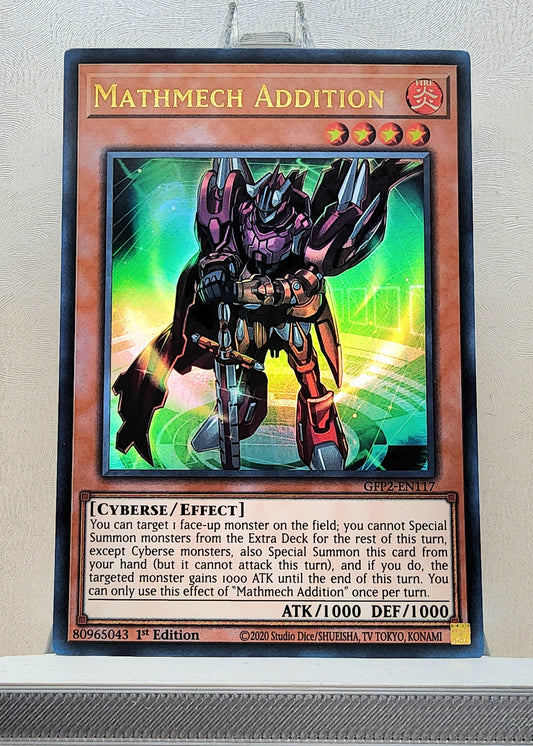 Yugioh! 1x Mathmech Addition (GFP2 - Ultra Rare) 1st Edition