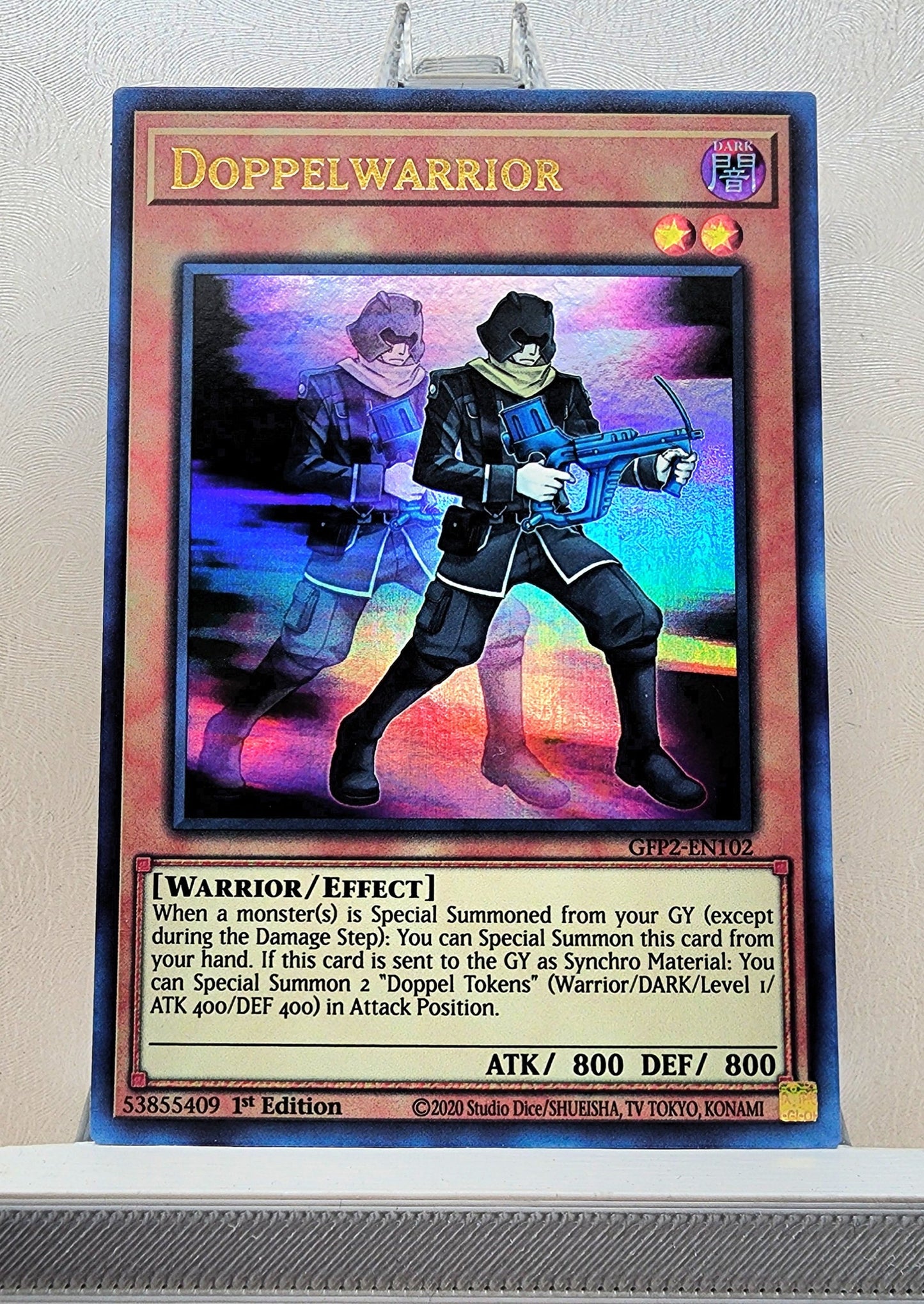 Yugioh! 1x Doppelwarrior (GFP2 - Ultra Rare) 1st Edition