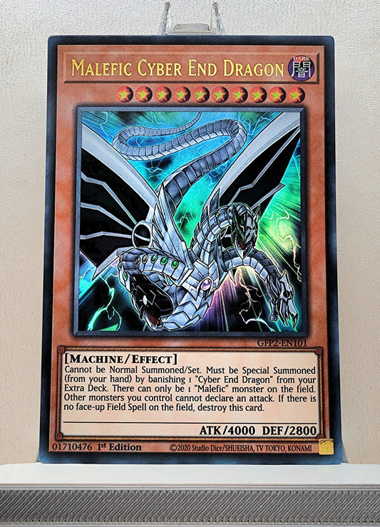 Yugioh! 1x Malefic Cyber End Dragon (GFP2 - Ultra Rare) 1st Edition