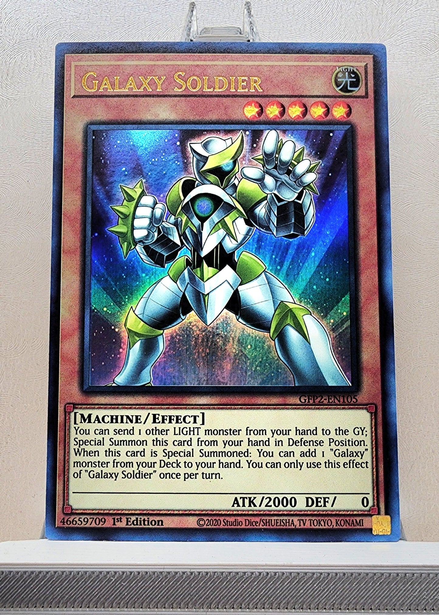 Yugioh! 1x Galaxy Soldier (GFP2 - Ultra Rare) 1st Edition