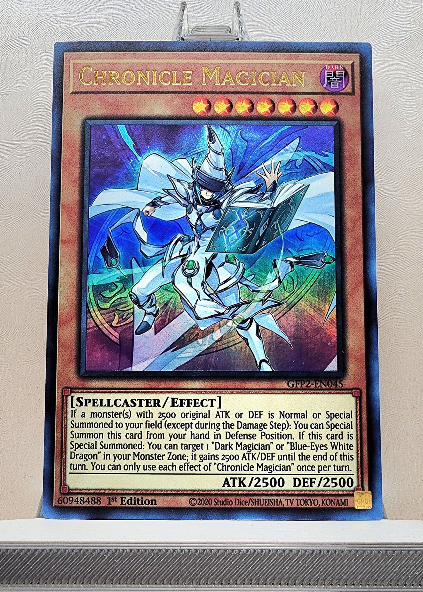 Yugioh! 1x Chronicle Magician (GFP2 - Ultra Rare) 1st Edition