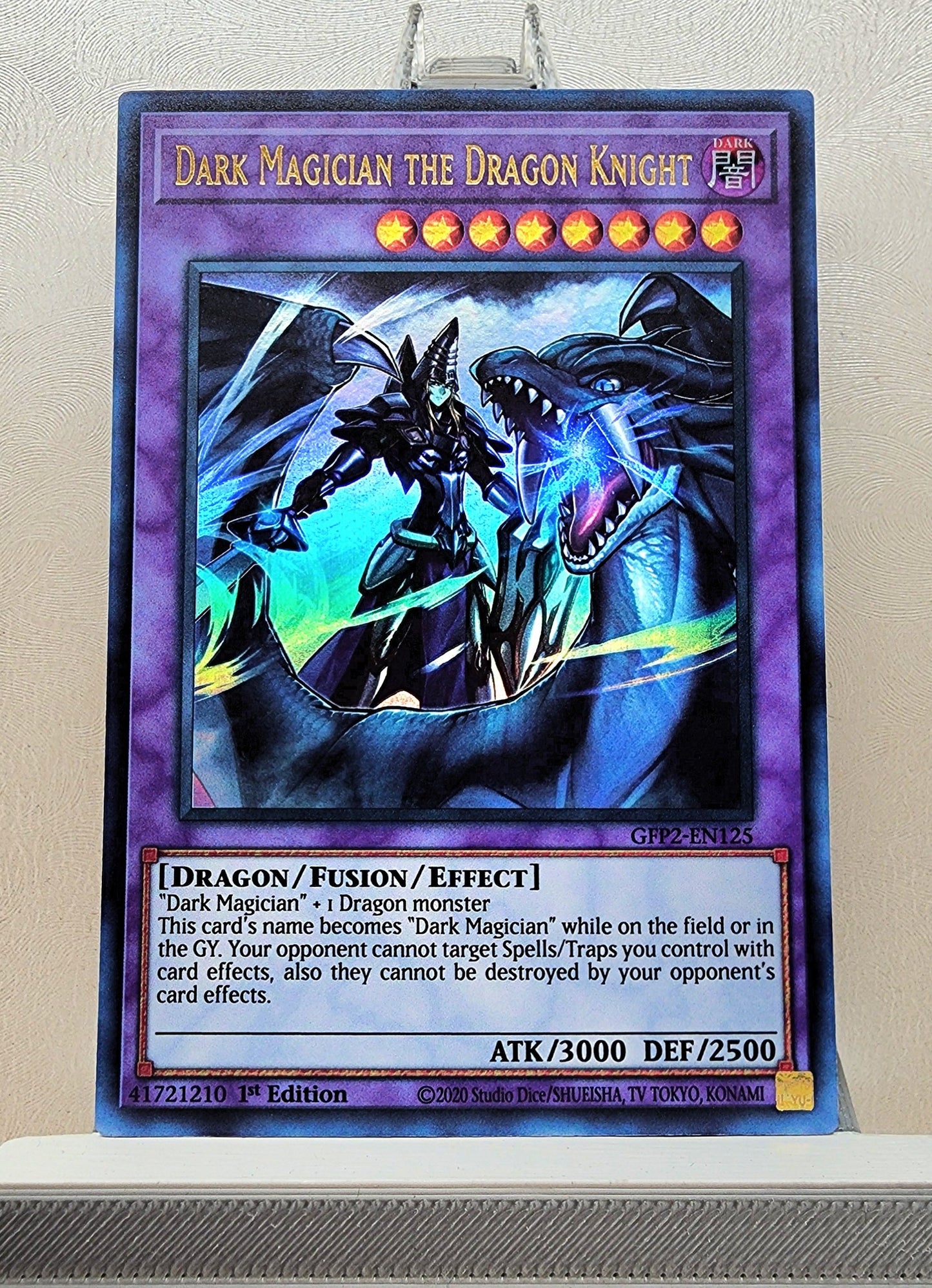 Yugioh! 1x Dark Magician the Dragon Knight (GFP2 - Ultra Rare) 1st Edition