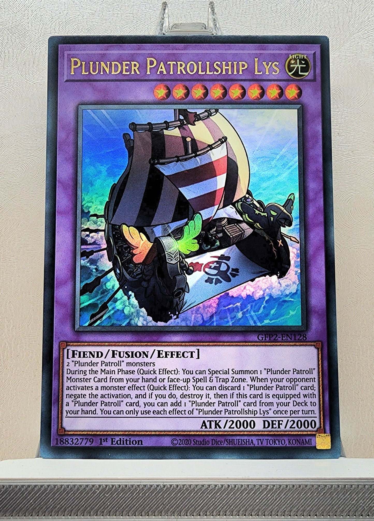 Yugioh! 1x Plunder Patrollship Lys (GFP2 - Ultra Rare) 1st Edition