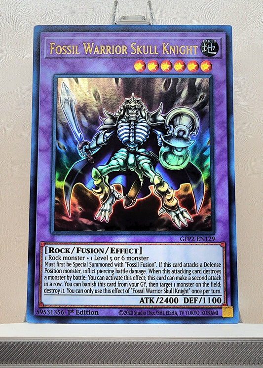 Yugioh! 1x Fossil Warrior Skull Knight (GFP2 - Ultra Rare) 1st Edition