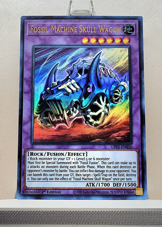 Yugioh! 1x Fossil Machine Skull Wagon (GFP2 - Ultra Rare) 1st Edition