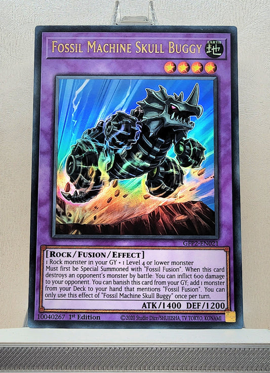 Yugioh! 1x Fossil Machine Skull Buggy (GFP2 - Ultra Rare) 1st Edition