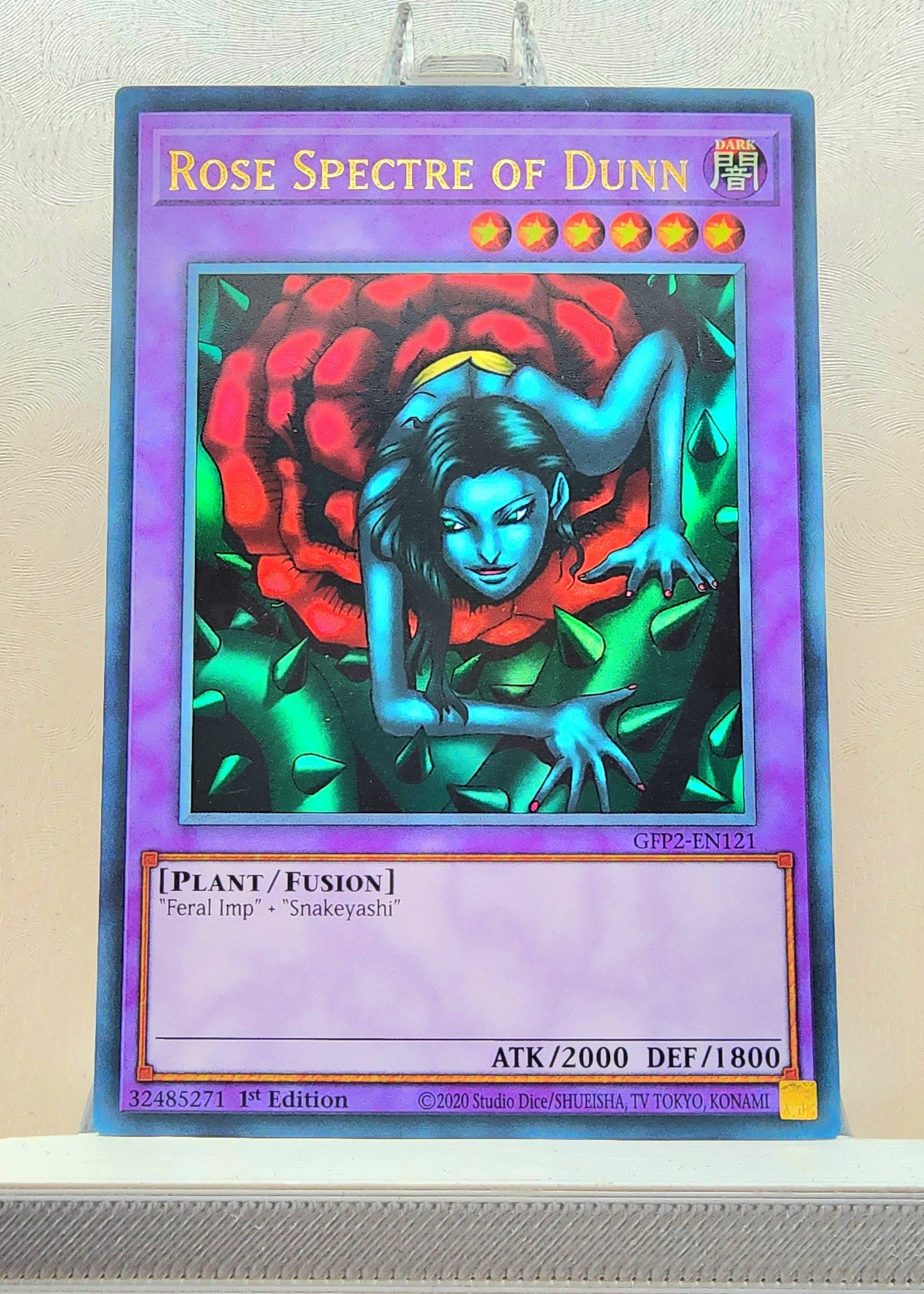 Yugioh! 1x Rose Spectre of Dunn (GFP2 - Ultra Rare) 1st Edition