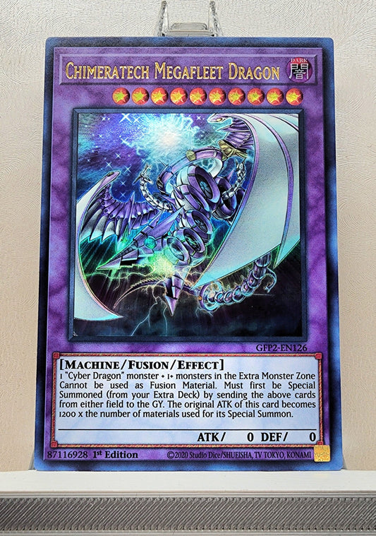 Yugioh! 1x Chimeratech Megafleet Dragon (GFP2 - Ultra Rare) 1st Edition