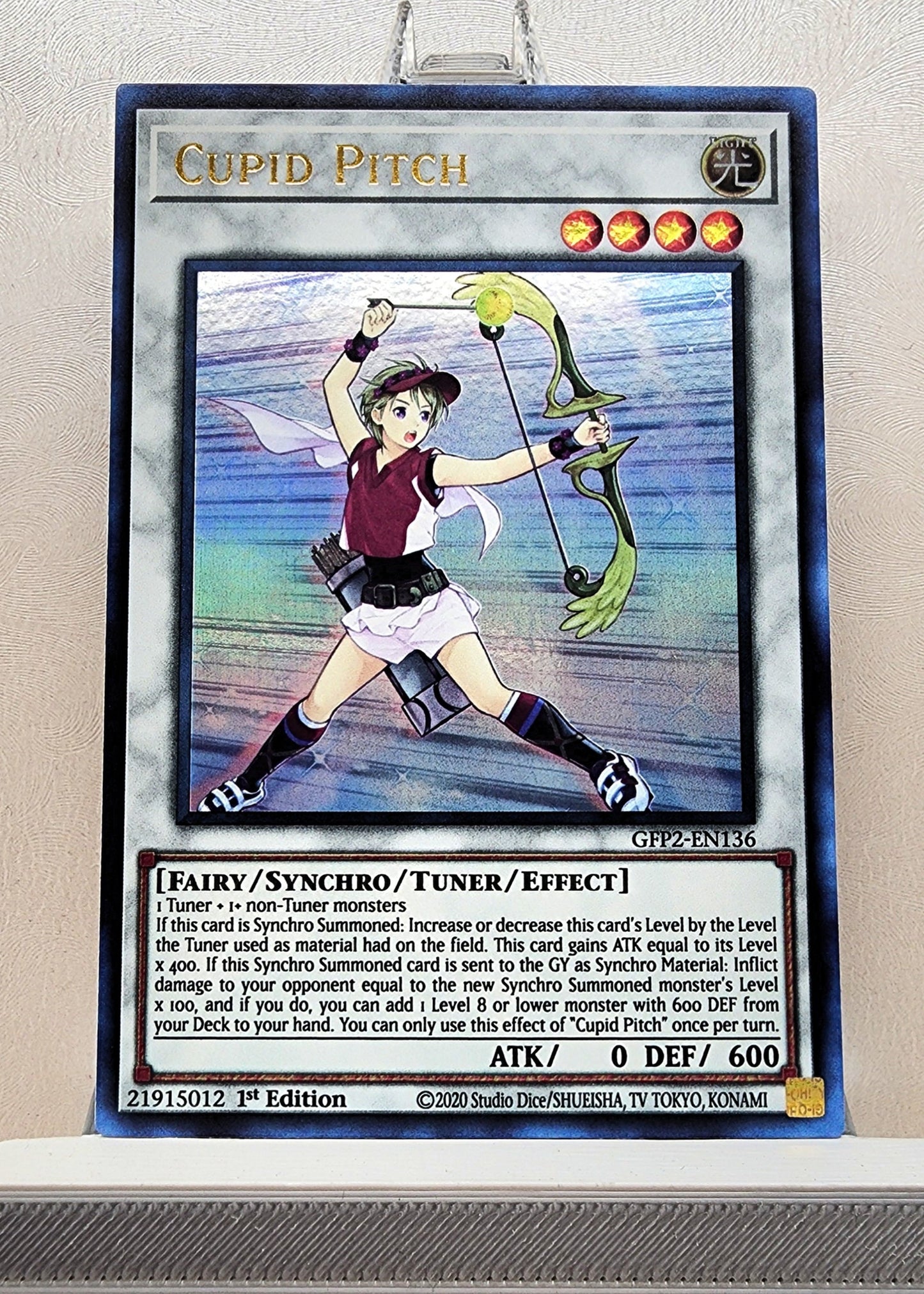 Yugioh! 1x Cupid Pitch (GFP2 - Ultra Rare) 1st Edition