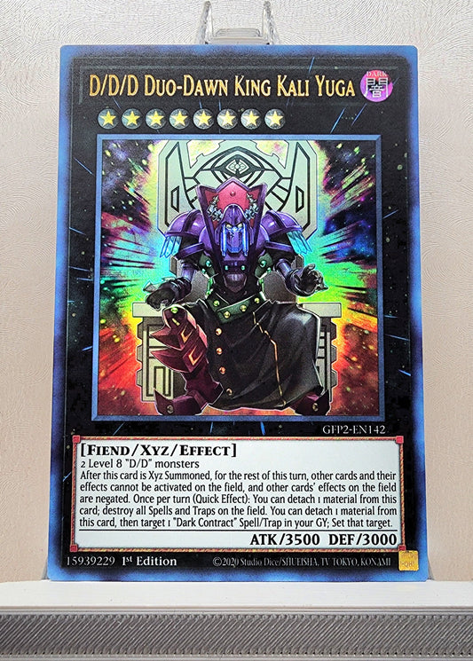 Yugioh! 1x D/D/D Duo-Dawn King Kali Yuga (GFP2 - Ultra Rare) 1st Edition