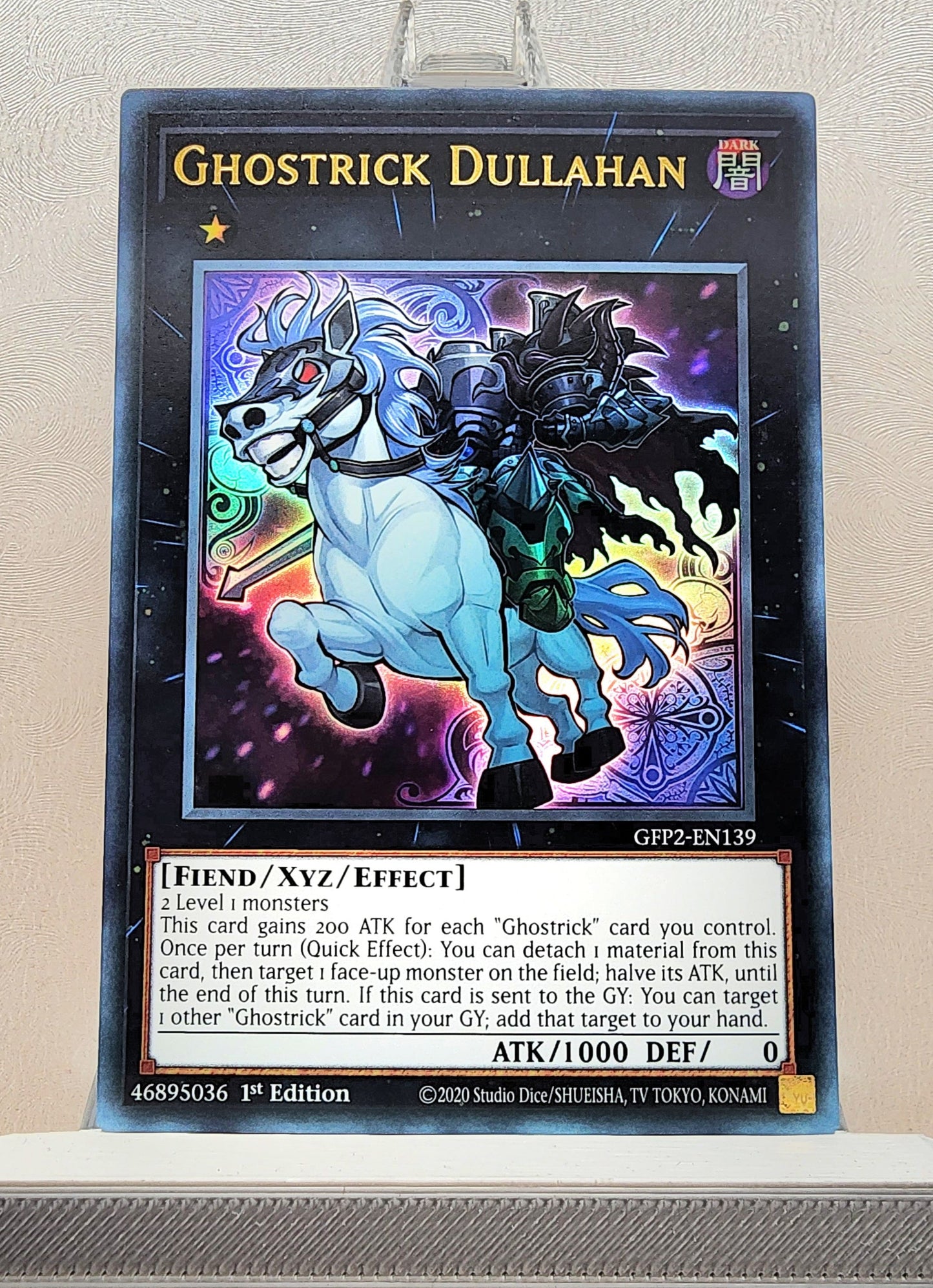 Yugioh! 1x Ghostrick Dullahan (GFP2 - Ultra Rare) 1st Edition