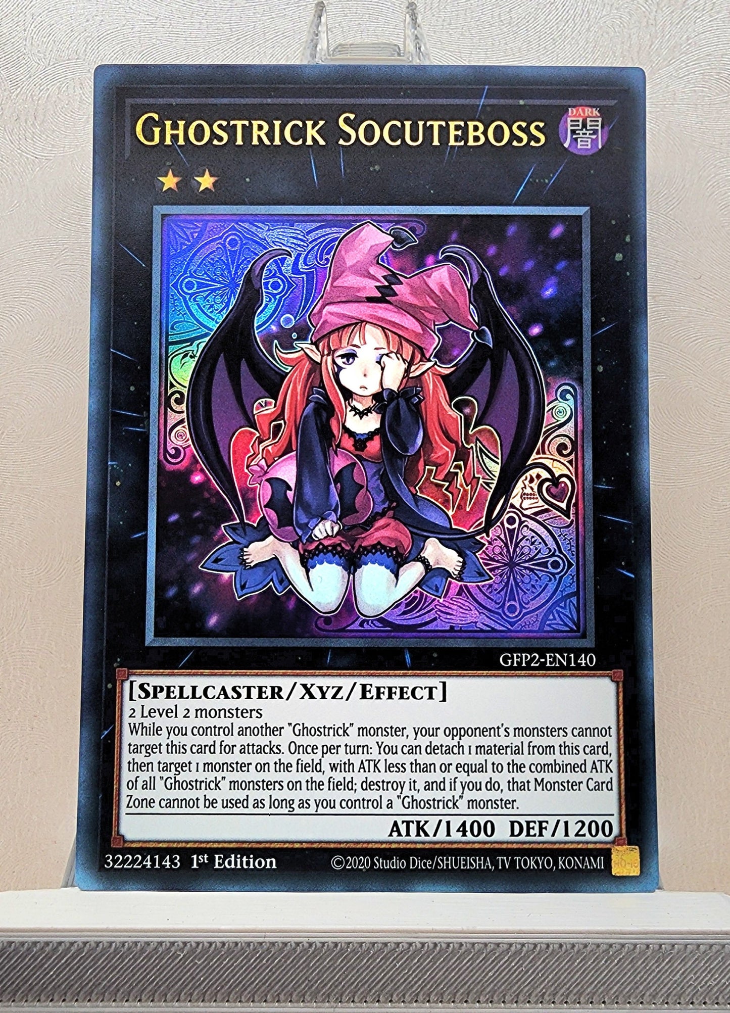 Yugioh! 1x Ghostrick Socuteboss (GFP2 - Ultra Rare) 1st Edition