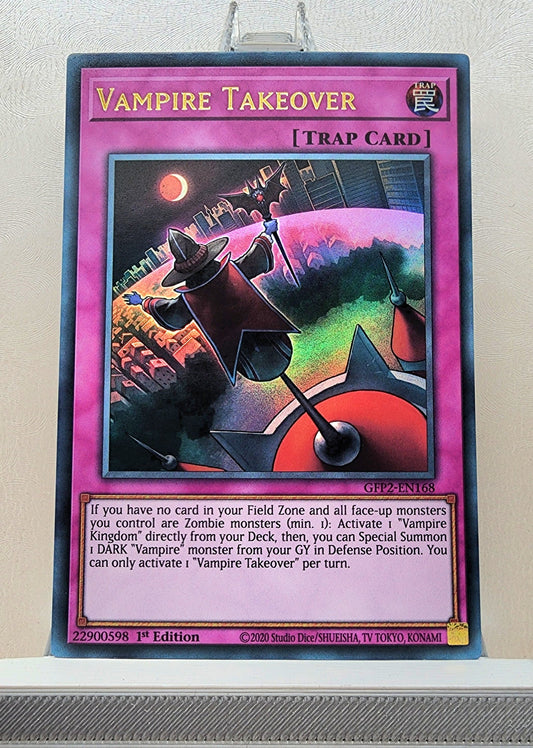 Yugioh! 1x Vampire Takeover (GFP2 - Ultra Rare) 1st Edition