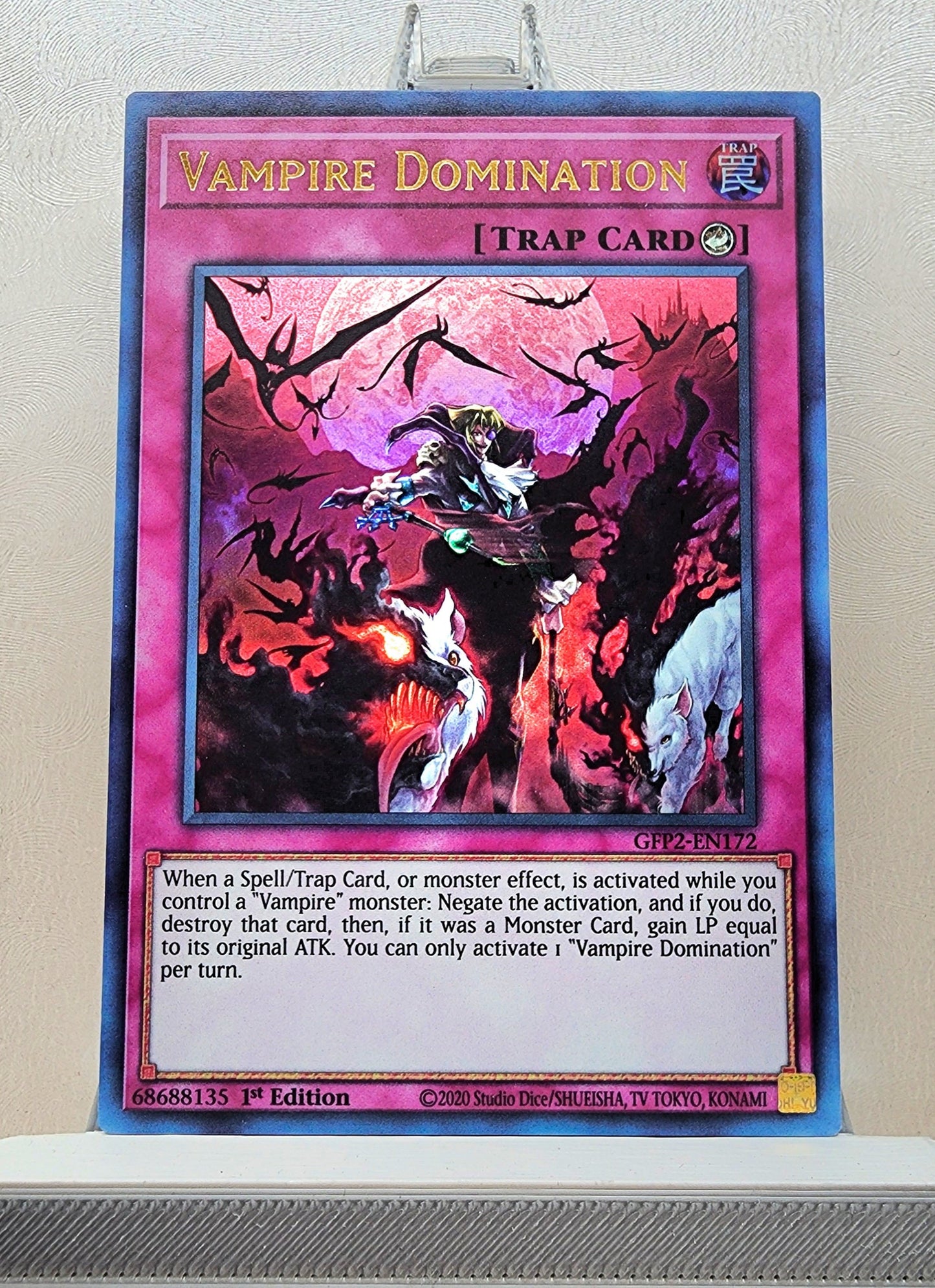 Yugioh! 1x Vampire Domination (GFP2 - Ultra Rare) 1st Edition