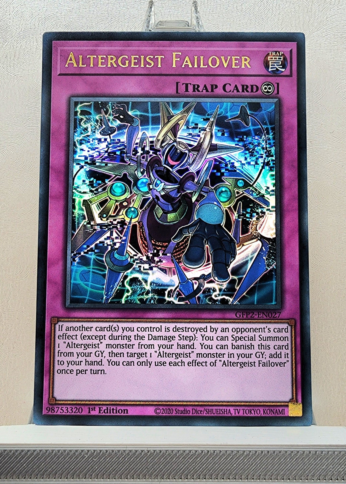 Yugioh! 1x Altergeist Failover (GFP2 - Ultra Rare) 1st Edition