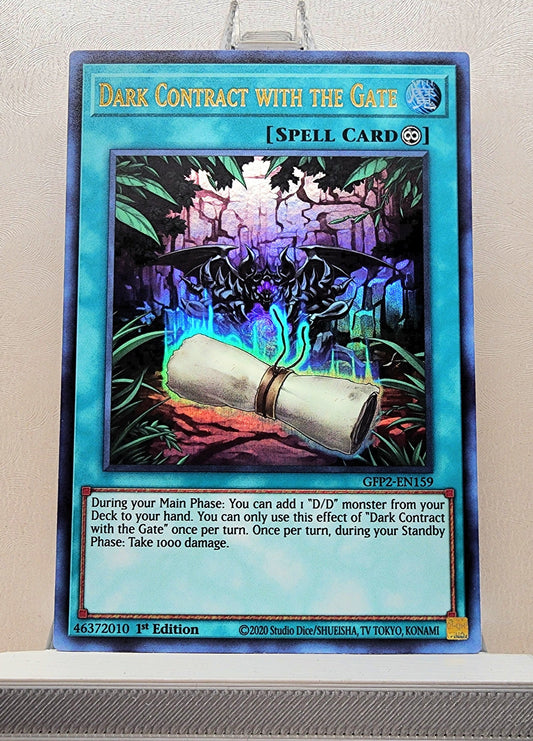 Yugioh! 1x Dark Contract with the Gate (GFP2 - Ultra Rare) 1st Edition