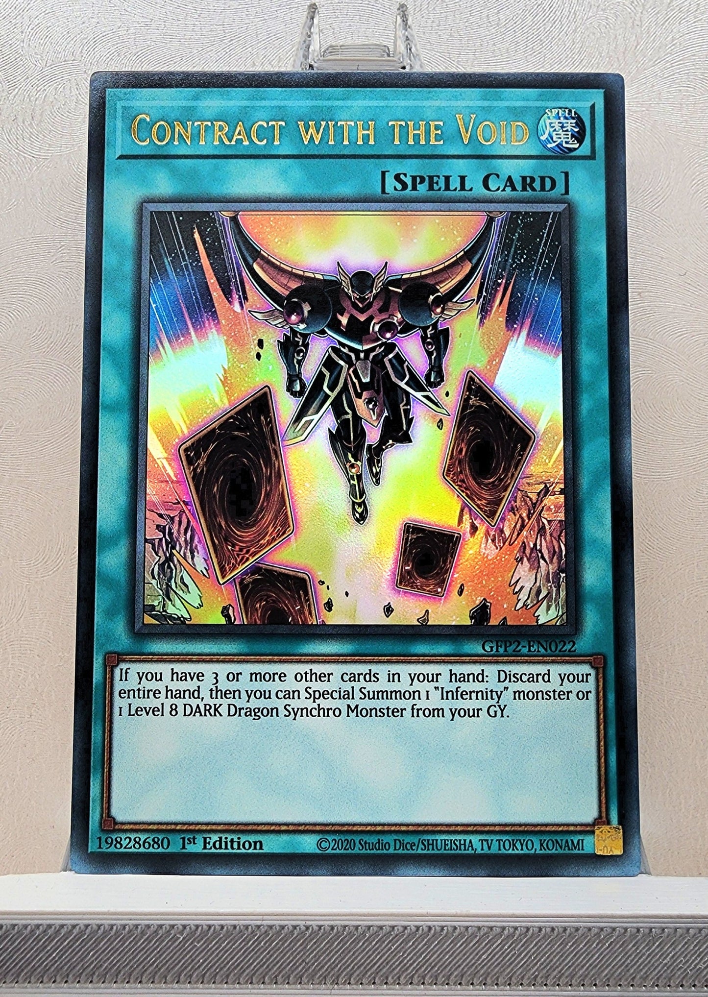 Yugioh! 1x Contract with the Void (GFP2 - Ultra Rare) 1st Edition