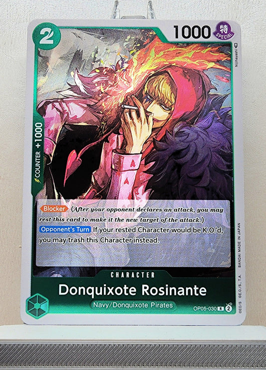 One Piece English! 1x Donquixote Rosinante (OP05-030 - Rare)