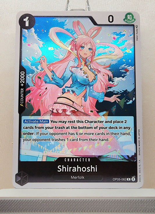 One Piece English! 1x Shirahoshi (OP05-082 - Rare)