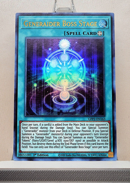 Yugioh! 1x Generaider Boss Stage (GFP2 - Ultra Rare) 1st Edition