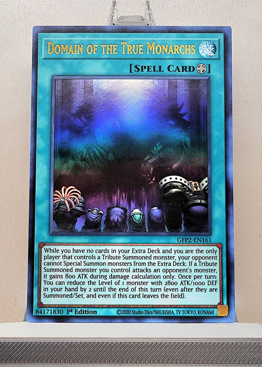 Yugioh! 1x Domain of the True Monarchs (GFP2 - Ultra Rare) 1st Edition